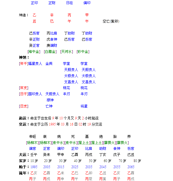 什么是详批命盘？